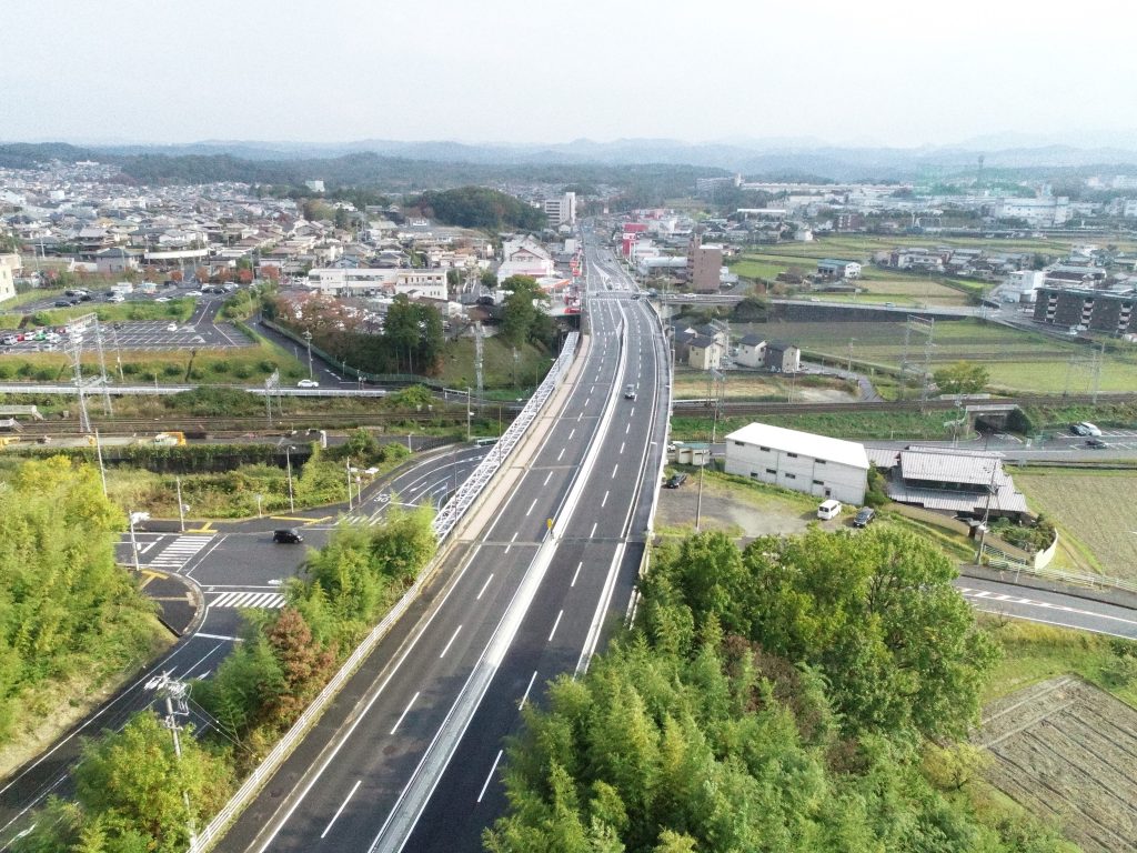 名張上野街道４車線化